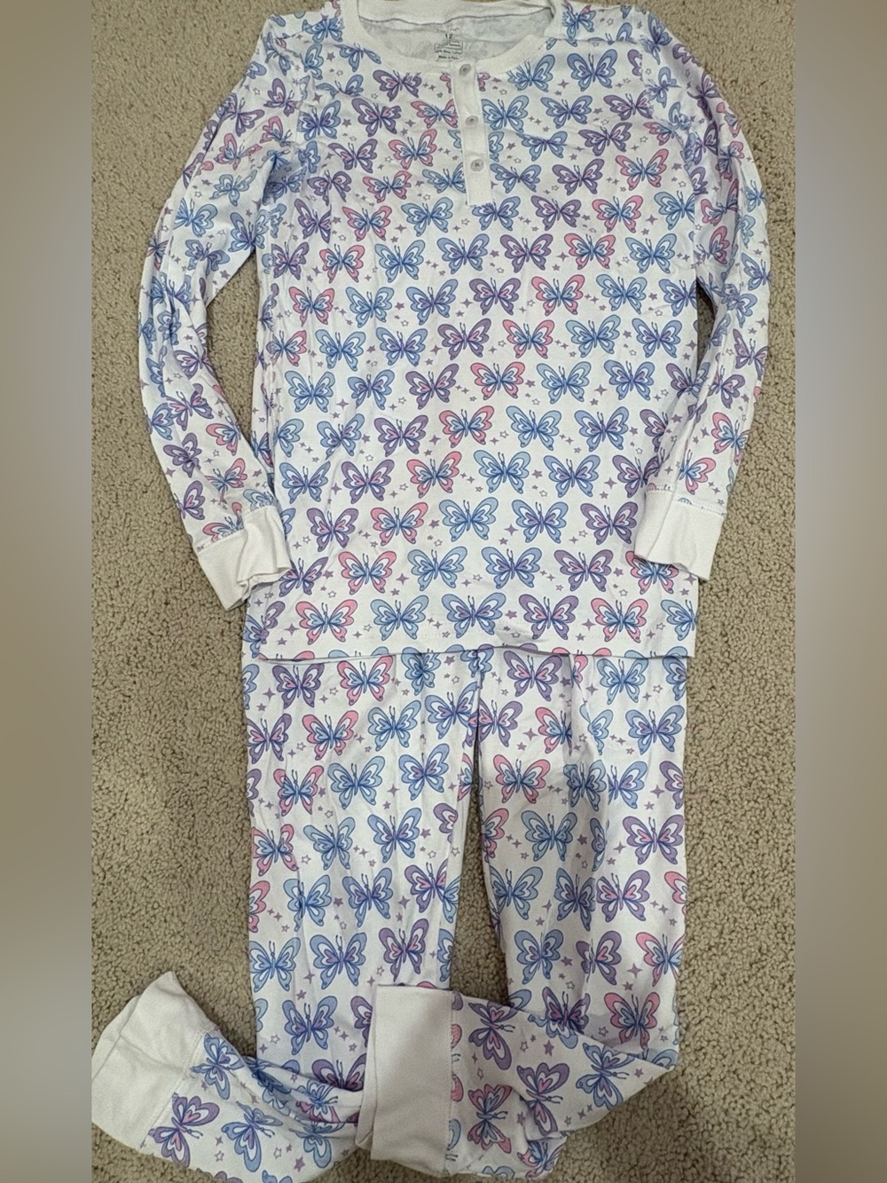 Penny’s Flight x Roller Rabbit Butterfly Pajamas, Size 12